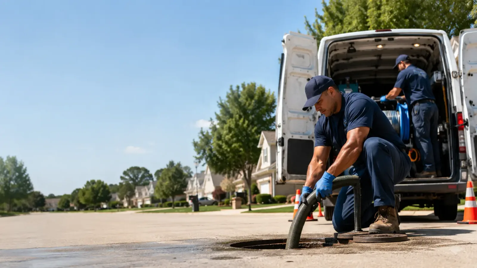 Sewer Backup Cleanup services in Cameron, LA